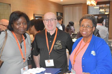 Dr. David Goldberg with Field of Dreams conference attendees.