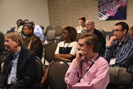 People at the Field of Dreams 2018 conference.